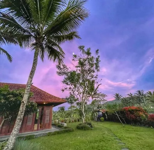Bukit Temawang Near Sidemen And Mount Agung Selat