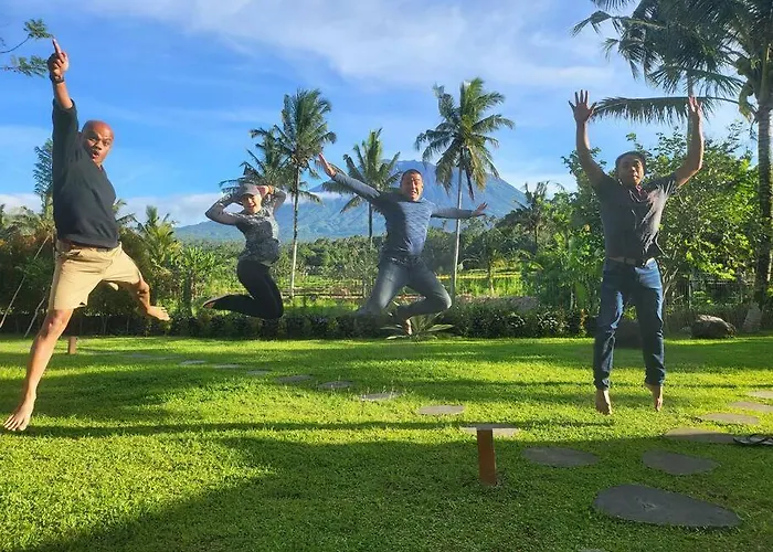 ヴィラ Bukit Temawang Near Sidemen And Mount Agung Selat