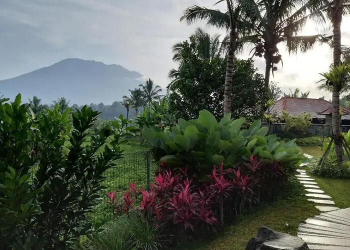 Bukit Temawang Near Sidemen And Mount Agung